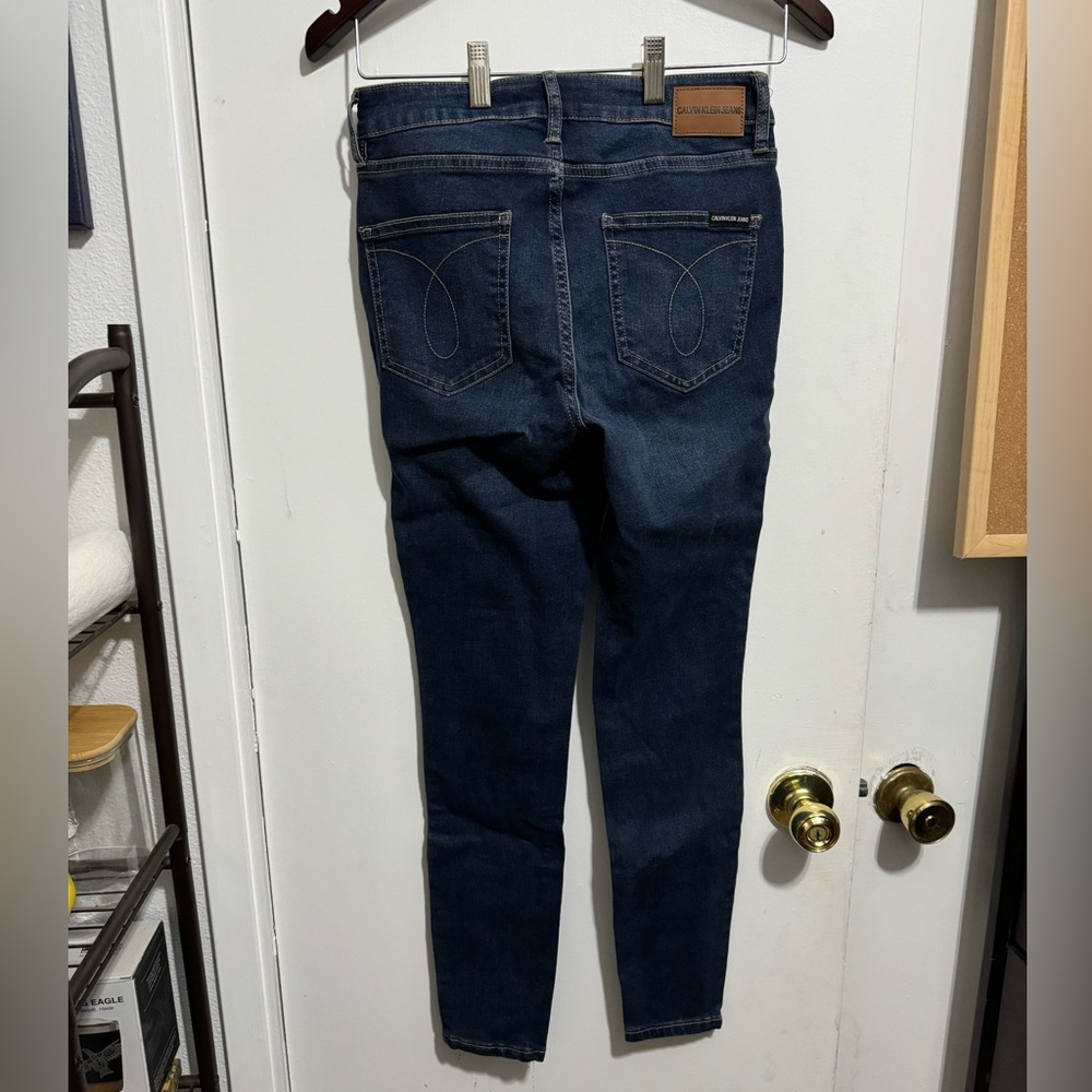 Women’s Calvin Klein Hi Rise Denim Jeggings sz 27 NWT